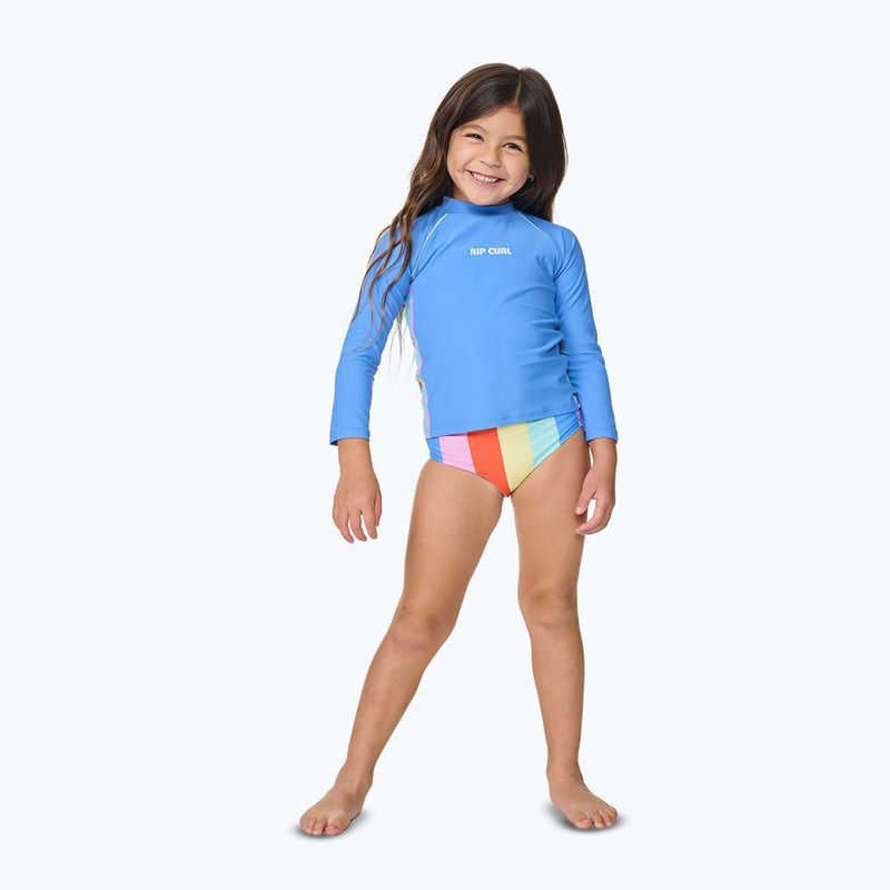 Tricou de înot pentru copii Rip Curl Sunshine Revival Rashie cornflower blue 7
