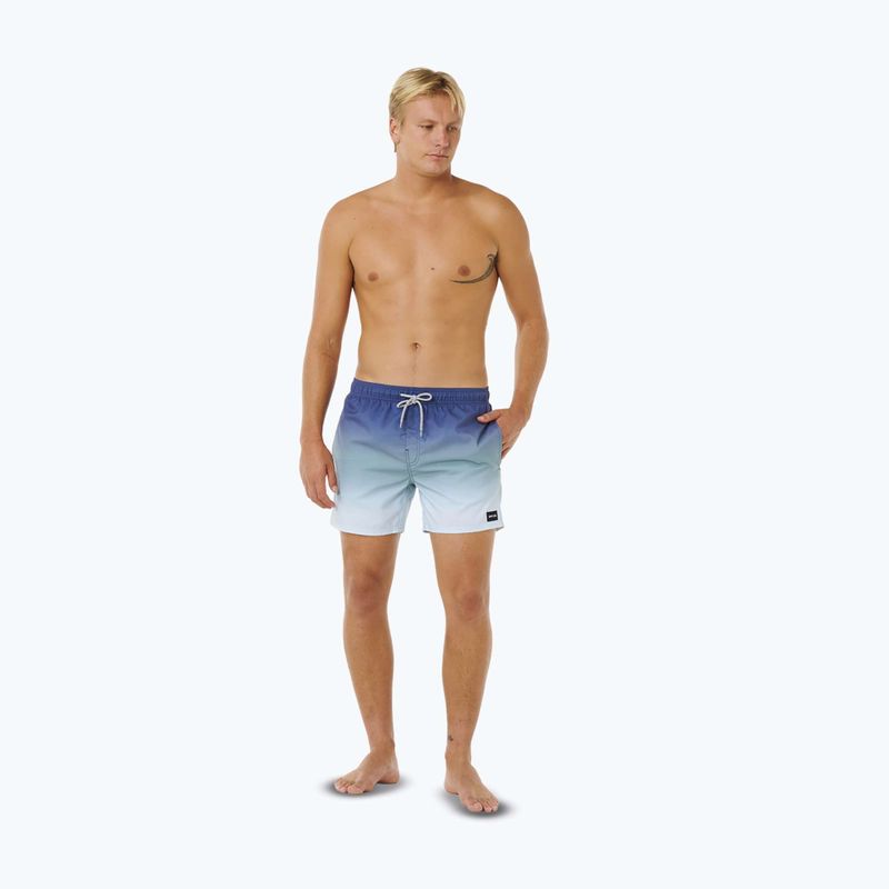 Pantaloni scurți de baie pentru bărbați Rip Curl Offset Fade Volley light navy 2