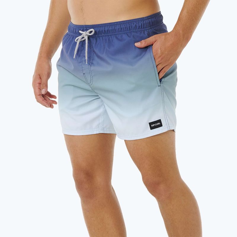 Pantaloni scurți de baie pentru bărbați Rip Curl Offset Fade Volley light navy 4