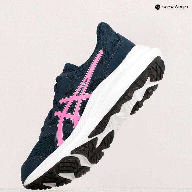 Încălțăminte de alergat pentru copii ASICS Jolt 4 GS french blue/hot pink 9