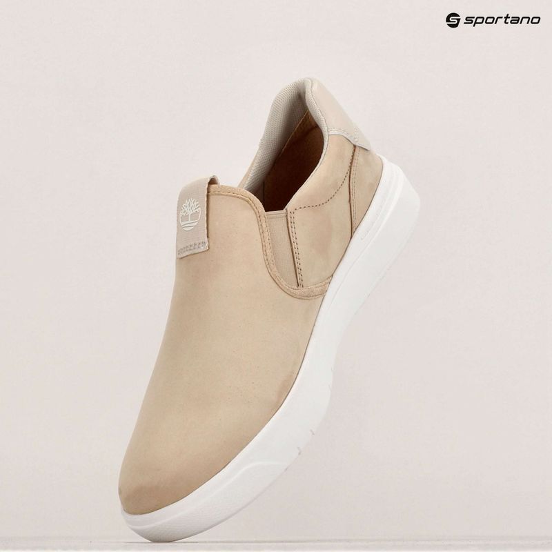 Bărbați Timberland Seneca Bay Slip On lumina bej nubuc pantofi bej nubuc 9