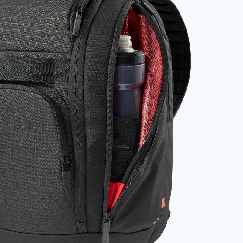 Rucsac de tenis  Wilson Clash V3 Super Tour black/ infrared 8