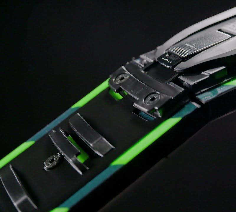 Schi pliabil pentru bărbați Elan VOYAGER VOYAGER BLACK negru + EMX 12 AARHLK20 15