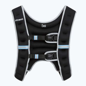 XTREXO veste de antrenament cu greutăți negru WV-05