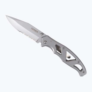 Gerber Paraframe II Folder Folder cuțit turistic Cuțit zimțat argintiu 31-003619