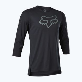 FOX bărbați tricou de ciclism Flexair 3/4 Delta negru 29321_001