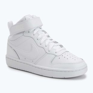 Pantofi Nike Court Borough Mid 2 alb/alb/alb