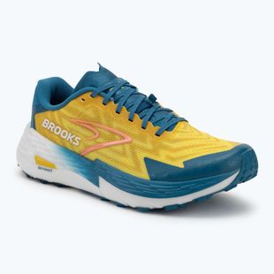 Încălțăminte  de alergare pentru bărbați Brooks Catamount 4 quince/ celestial/neo ember