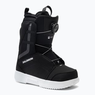 Cizme de snowboard pentru copii Salomon Project Boa negru L41681700