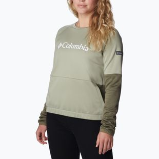 Bluză de trekking pentru femei Columbia Windgates Crew verde 1991793