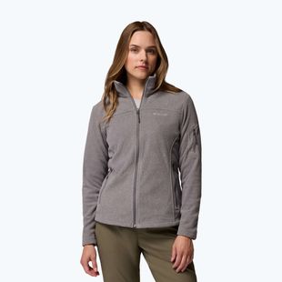 Bluză fleece pentru femei Columbia Fast Trek II city grey heather/city grey