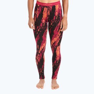 Pantaloni termici pentru femei Icebreaker 250 Vertex Sedimentary 650 roșu IB0A56ID6741