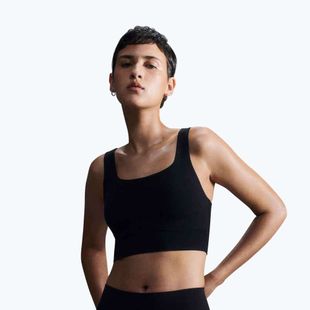 Sutien de antrenament Nike Zenvy Medium-Support black/sail