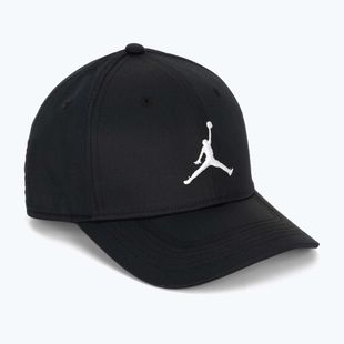 Șapcă cu cozoroc Jordan Rise Structured Curved-Bill negru/alb