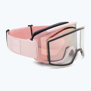 Ochleari de schi Smith Squad carnation/chrp everyday rose gold mirror/clear