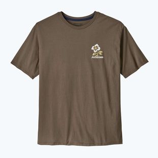 Tricou pentru bărbați Patagonia Balance Organic peace seeds / marlow brown