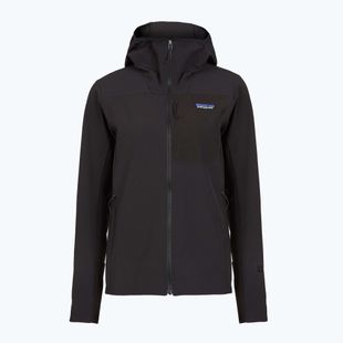 Geacă softshell pentru femei  Patagonia R1 CrossStrata Hoody black