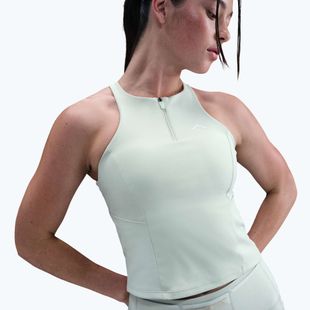 Tricou pentru femei Nike Trail Medium Support Sports Bra Tank Top light silver