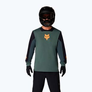 Longsleeve de ciclism pentru bărbați Fox Racing Defend Creation sage