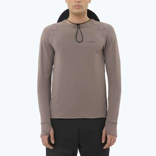 Bluză pentru bărbați Salomon Essential Lightwarm CN iron