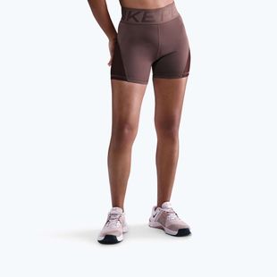 Pantaloni scurți pentru femei Nike Pro Sculpt High Waisted 5" Biker tattoo/burgundy crush/white