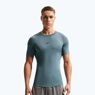 Tricou de antrenament pentru bărbați Nike Pro Dri-Fit Tight Fitness mineral slate/black