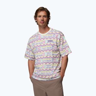 Tricou pentru bărbați Columbia CSC Heavyweight Printed Tee sea salt/horizons