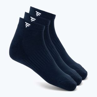 Șosete Tecnifibre Low-Cut 3 navy blue pairs