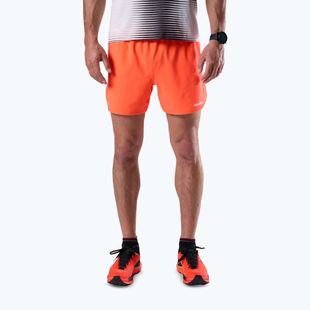 Pantaloni scurți de alergare pentru bărbați Rossignol Sapa 5" neon red