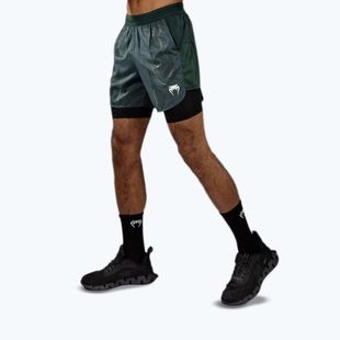 Pantaloni scurți de antrenament pentru bărbați Venum Technical 3.0 Training forest green
