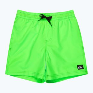 Pantaloni scurți de baie pentru copii Quiksilver Everyday Volley 14" green gecko