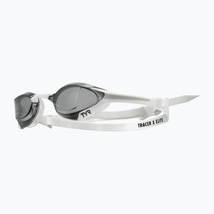 TYR Tracer-X Elite Racing ochelari de înot fum/alb LGTRXEL_072