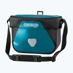 Geantă de bicicletă pentru ghidon ORTLIEB Ultimate 6.5 l petrol/black
