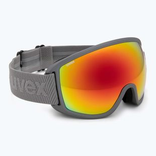Ochelari de schi UVEX Topic rhino matt/mirror rainbow rose