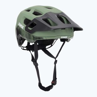 Cască de bicicletă UVEX React MIPS moss green/black matt