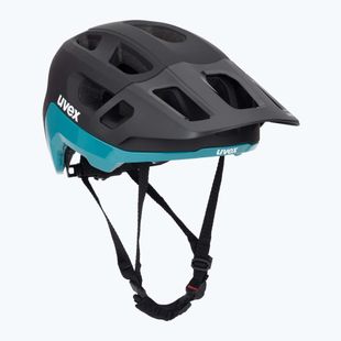 Cască de bicicletă UVEX React black/teal matt