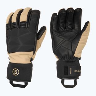 Mănuși de schi pentru bărbați BOGNER Neo light almond