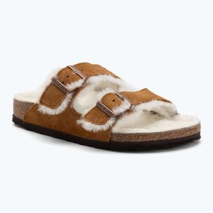Papuci BIRKENSTOCK Arizona Shearling SL Regular mink