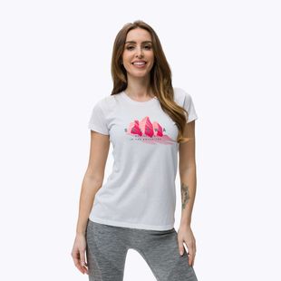 Salewa Lines Graphic Dry tricou de trekking pentru femei alb 00-0000028064