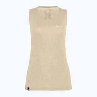 Cămașă de trekking pentru femei Salewa Puez Graphic Dry Tank bej 00-0000027482
