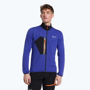 Hanorac bărbătesc Salewa Pedroc fleece albastru 00-0000027719