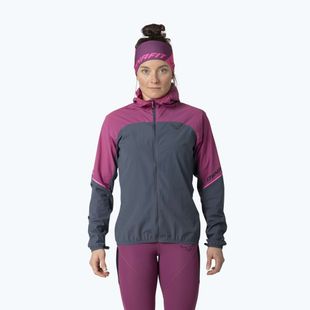 Geacă de alergare pentru femei DYNAFIT Alpine Wind magenta