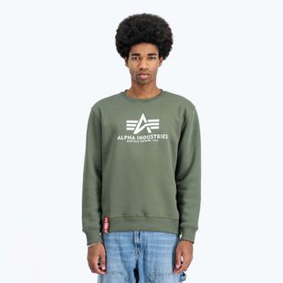 Bluză pentru bărbați Alpha Industries Basic dark olive