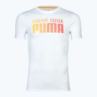 Tricou pentru bărbați PUMA Run Favorites Forever Faster TEE puma white