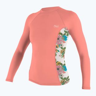 Longsleeve de înot pentru femei O'Neill Side Print Rash Guard desert flower/cara floral