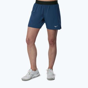 Pantaloni scurți de alergare pentru femei Mizuno Core 5.5 estate blue
