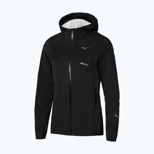 Geacă de alergare pentru femei Mizuno Trail Waterproof 20K Hooded black