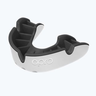 Protector maxilar Opro Silver black/white/white