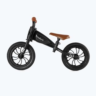 Bicicletă de echilibru pentru copii Qplay Feduro black