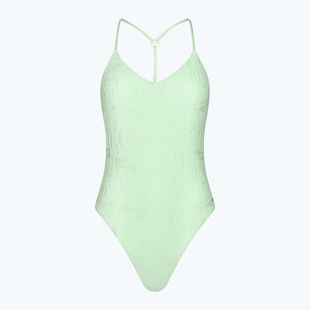 Costum de baie dintr-o bucată pentru femei Nike Retro Flow Terry vapor green